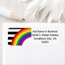 Search for gay pride flag return address labels Lesbian