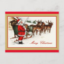 Search for vintage santa postcards Festive