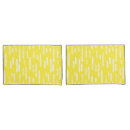 Search for yellow white pillowcases Pattern
