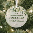 Search for new apartment christmas tree decorations Couple