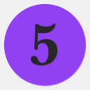 Search for five stickers Number