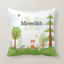 Search for woodland animal cushions Green