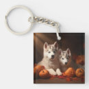 Search for husky puppy key rings Pet