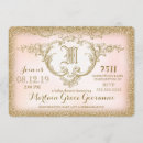 Search for monogram baby shower invitations Gold