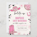 Search for pink cowgirl party invitations Country