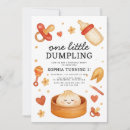 Search for dumpling invitations Watercolor