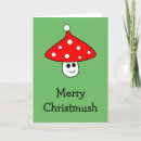 Search for red mushrooms postcards Funny