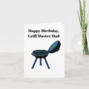 Search for bbq birthday cards Grill master