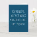 Search for 40th birthday cards Typography