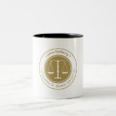 Search for justice mugs Gold