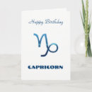 Search for zodiac capricorn birthday cards Blue