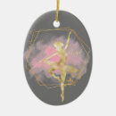 Search for pink oval christmas tree decorations Snow