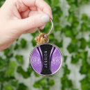 Search for floral damask key rings Black