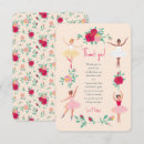 Search for ballet thank you cards Flowers