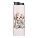 Search for girl with dog mugs For her