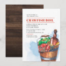 Search for crawfish invitations Rustic