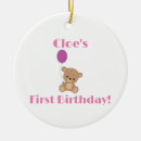 Search for babys first birthday christmas tree decorations Baby girl