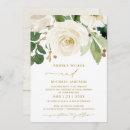 Search for watercolor greenery wedding invitations Gold