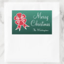 Search for christmas red bow stickers Vintage