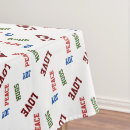 Search for retro christmas tablecloths Red