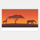 Search for elephants silhouette stickers Giraffe