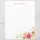 Search for flower border stationery paper Feminine