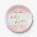 Search for pink and gold plates Modern