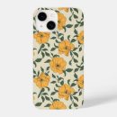 Search for orange flowers iphone cases Watercolor