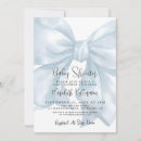 Search for blue bowtie invitations Mother to be