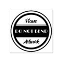 Search for do not bend rubber stamps Shipping