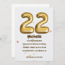 Search for gold foil confetti invitations Balloon