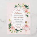 Search for kids dance party invitations Ballerina