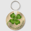 Search for lucky charm key rings Clover