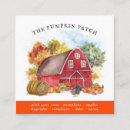 Search for pumpkin patch business cards Pumpkins
