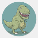 Search for cartoon t rex stickers Illustration
