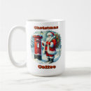 Search for santa claus coffee mugs Red suit