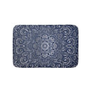 Search for floral mandala bath mats Blue