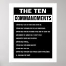 Search for the 10 commandments posters Church