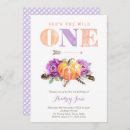 Search for orange 1st birthday invitations Bohemian