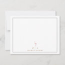 Search for plain pink note cards Minimalist