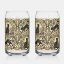 Search for black cats beer glasses Animal lover