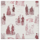 Search for french fabric Red and white