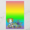 Search for mermaids stationery paper Fairy