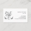 Search for mason jar business cards Floral