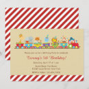 Search for kids train birthday invitations Carnival