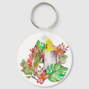 Search for tropical flowers key rings Greenery