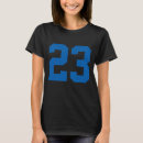 Search for number 23 tshirts Numbered