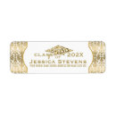 Search for damask glitter return address labels Floral