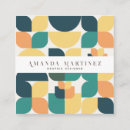 Search for yellow pattern business cards Social media