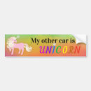 Search for unicorns bumper stickers Fantasy